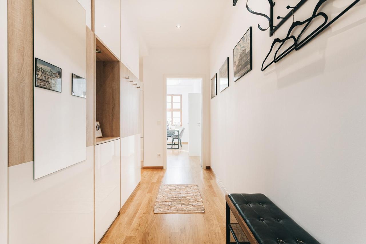 Tip! Modernes Apartment Direkt Im Herzen Dresdens Bagian luar foto
