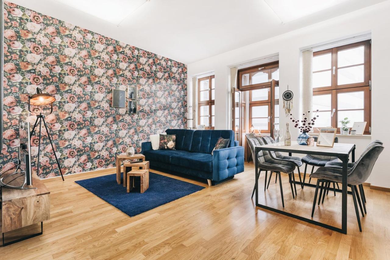 Tip! Modernes Apartment Direkt Im Herzen Dresdens Bagian luar foto